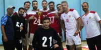 الجيش يتوج بلقب بطولة دوري كرة اليد للرجال