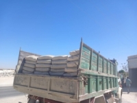 ضبط 30 طن إسمنت بورتلاندي بقصد الاتجار غير المشروع في ريف دمشق