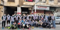 جمعية خزامى تشارك في حملة نظافة ضمن مبادرة “حماة تنبض من جديد”‏