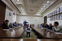 جامعة دمشق تبحث مع وفد من 