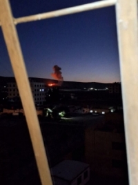 عدوان إسرائيلي على منطقة الكسوة في ريف دمشق الجنوبي