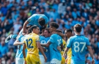 مانشستر سيتي يقهر كريستال بالاس بخماسية في الدوري الانجليزي 