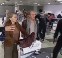 دريد لحام يصل دمشق بأول ظهور علني له بعد غياب طويل