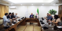 إنشاء مدينة طبية متكاملة محور مباحثات وزير التعليم العالي مع الجمعية ‏الطبية السورية الأمريكية ‏”سامز” ‏