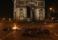  باريس تغرق في الفوضى بعد فوز باريس سان جيرمان بدوري الأبطال.. أعمال شغب وضحايا