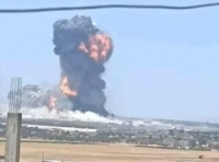 12 قتيلاً وأكثر من 150 جريحاً بانفجار مستودعات ذخيرة في ريف إدلب