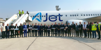 وصول أولى رحلات شركة “A Jet” التركية إلى مطار حلب