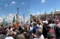 مظاهرات وغضب شعبي في مدينة الرقة رفضاً لقرارات المحافظة بهدم وإخلاء منازلهم