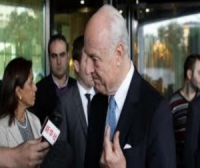 اجتماع غير رسمي بين دي ميستورا ووفد معارضة الرياض  